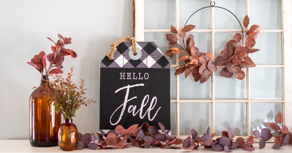 Hello fall home decor, Autumn home update tips